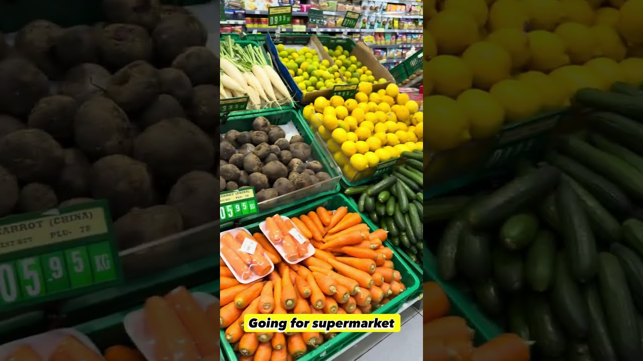 Dubai mai supermarket kaisa hota hai