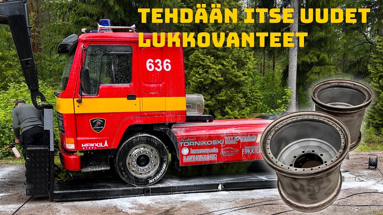 DIY Beadlock lukkovanteet PULLING-VOLVOON!