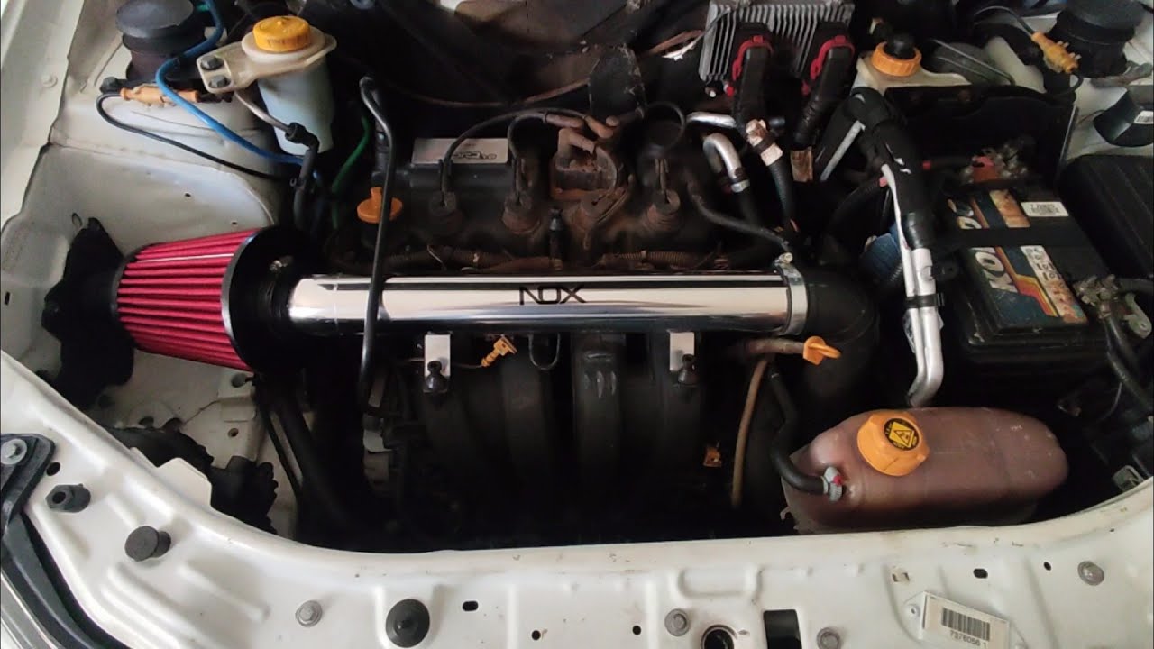 FIAT STRADA COM INTAKE E FILTRO ESPORTIVO! Strada 1.8 ficou animal