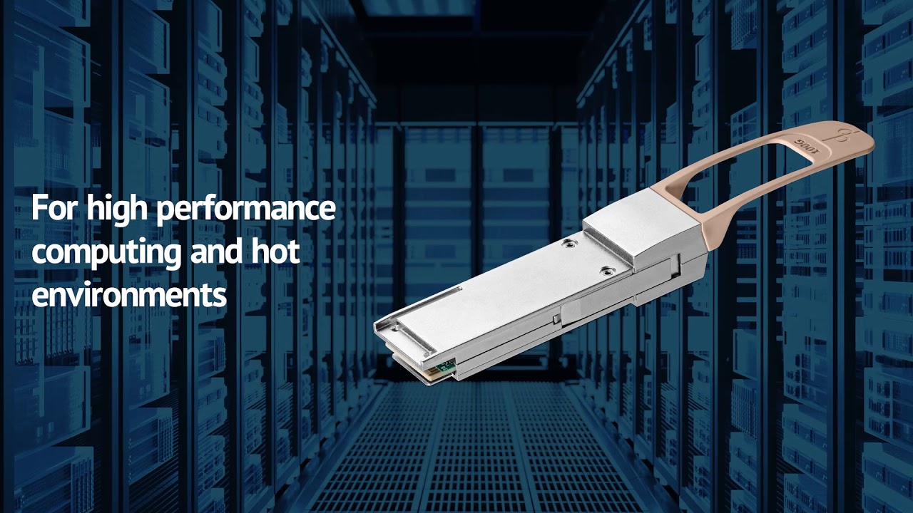 QSFP28 SR4 Industrial Temperature Transceiver- DustPhotonics