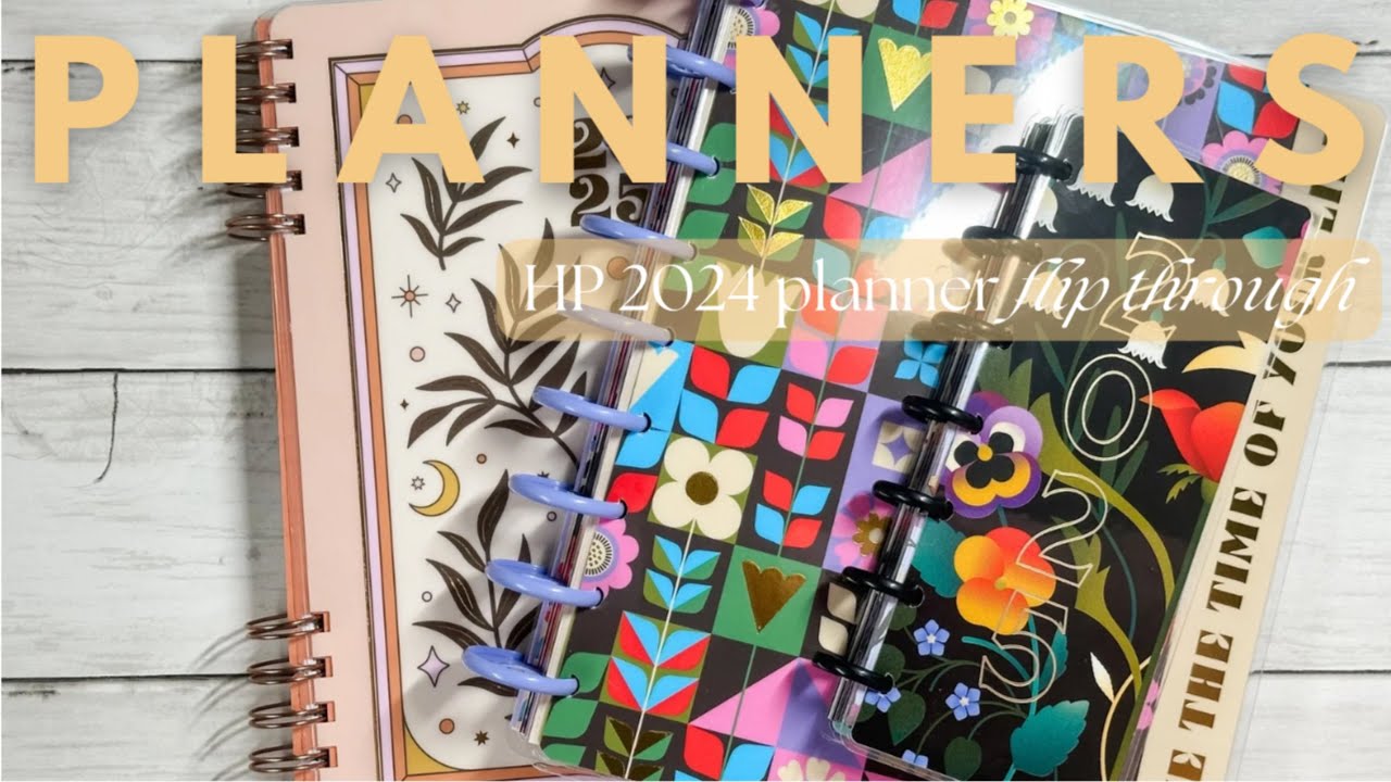 Flipping through my new planners from the Happy Planner fall 2024 release! Classic & Skinny Mini