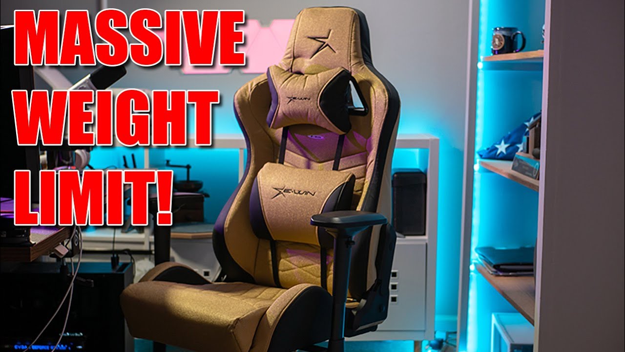 Best Big and Tall Gaming Chair?   [Ewin Flash XL Review]