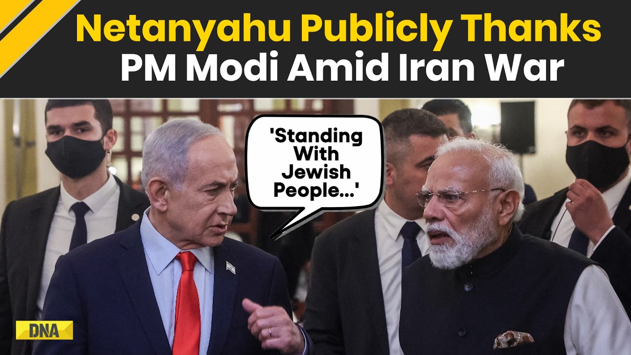 Israel Iran War: 'Standing With Jewish People' Netanyahu Thanks PM Modi Amid Iran War | US Iran War