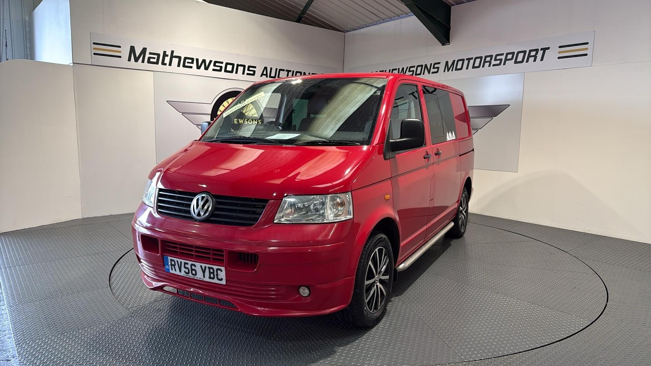 2006 VOLKSWAGEN TPORTER T30 130 TDI SWB A | Mathewsons Classic Cars | Auction: 11, 12, 13 March 2026