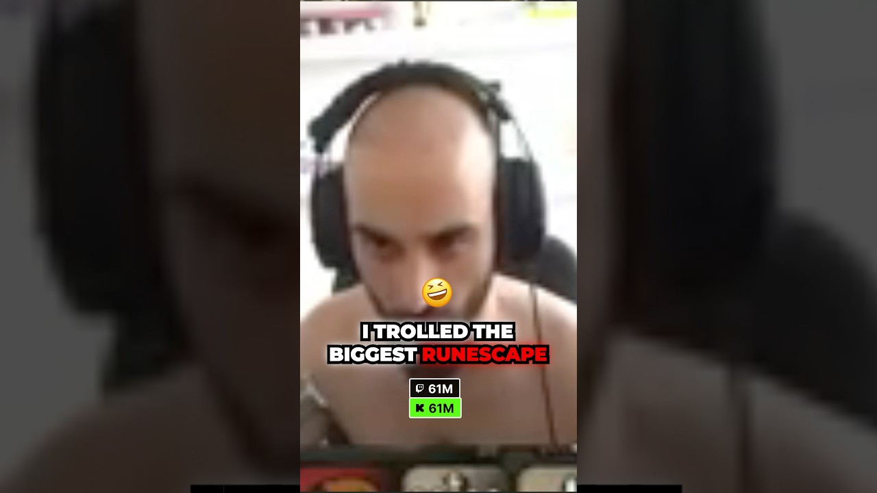 I TROLLED THE BIGGEST OSRS STREAMER🤣😭
