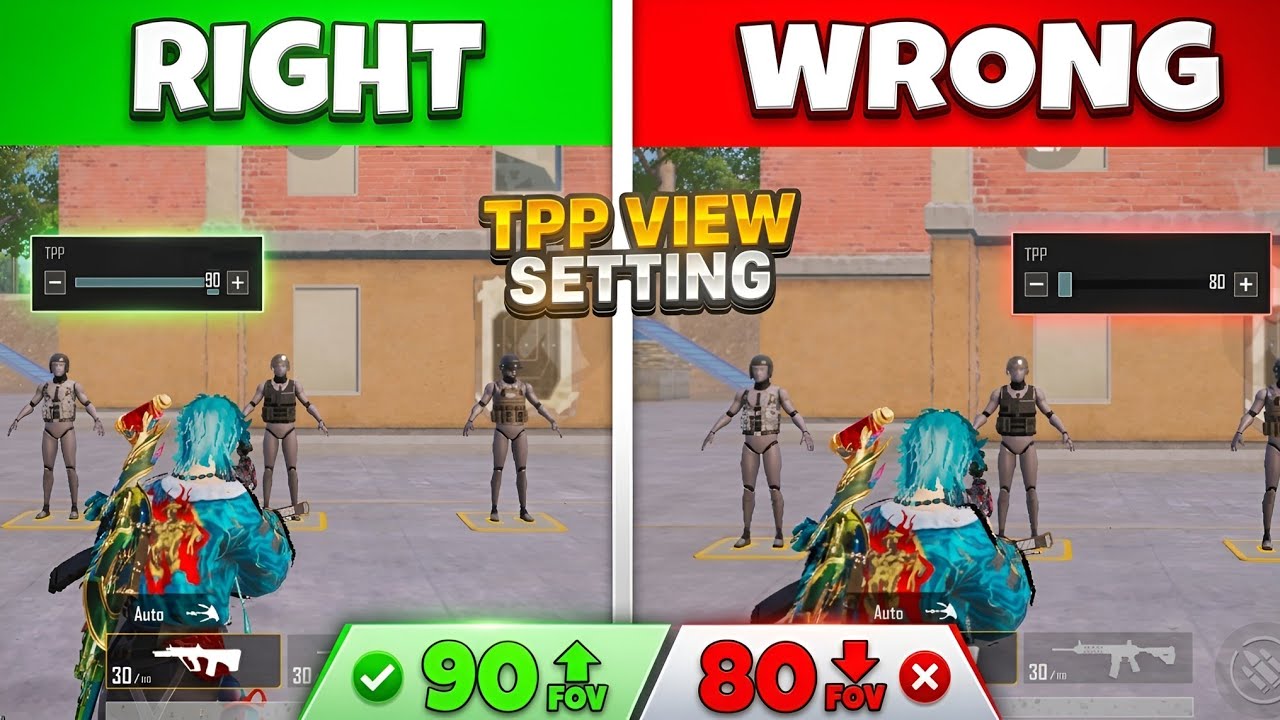 Best TPP View Settings For BGMI 🔥 | Best Hipfire & Colse Range Settings in BGMI| #bgmi