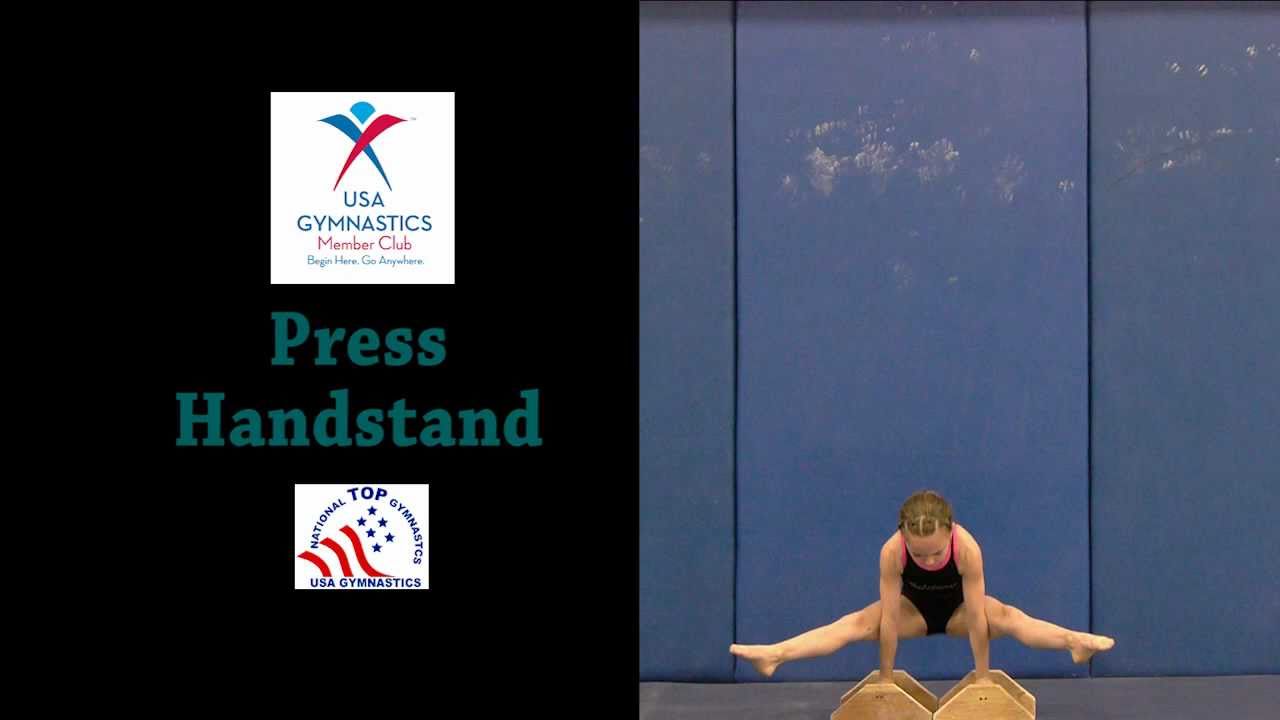 TOP's Press Handstand - Gymnastics USA, Las Vegas - Salcianu Gymnastics