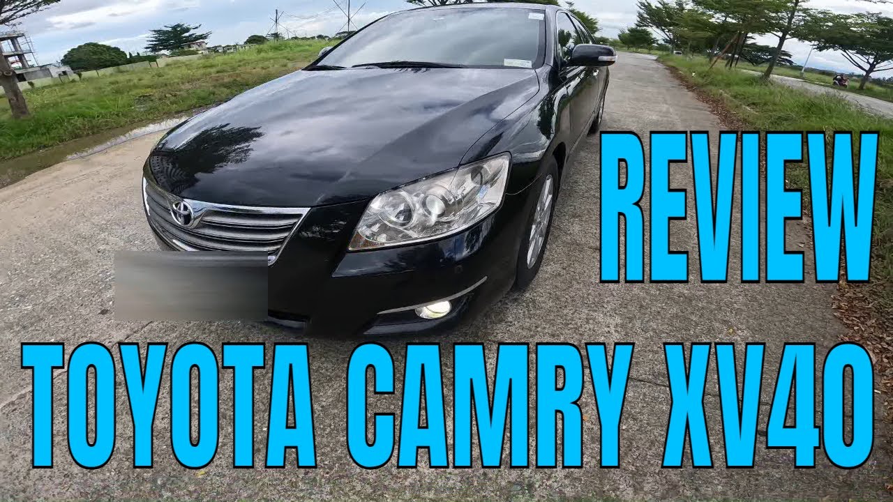 The TOYOTA CAMRY 2.4V XV40 REVIEW