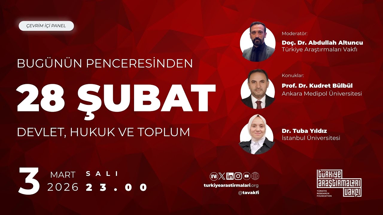 Bugünün Penceresinden 28 Şubat: Devlet, Hukuk ve Toplum | #CANLI PANEL