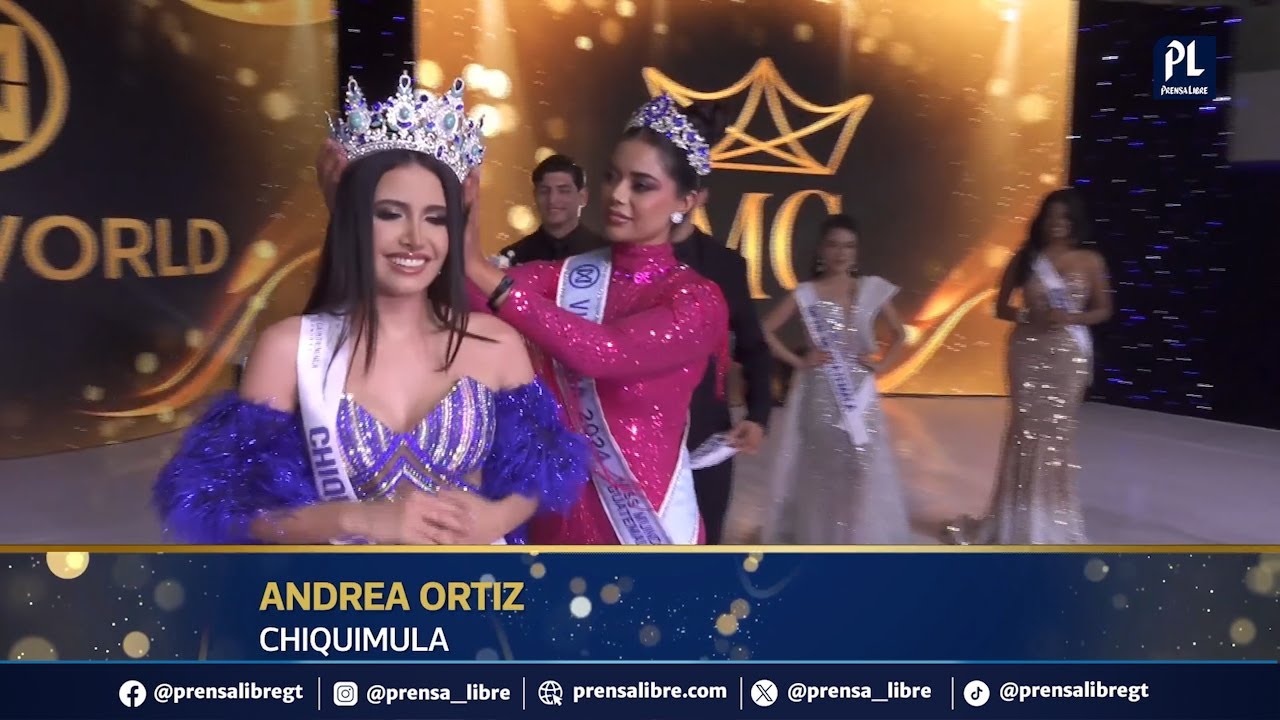 Miss Guatemala Contest 2025:  Jennifer Ortiz, de Chiquimula, ser&aacute; la representante en Miss Mundo