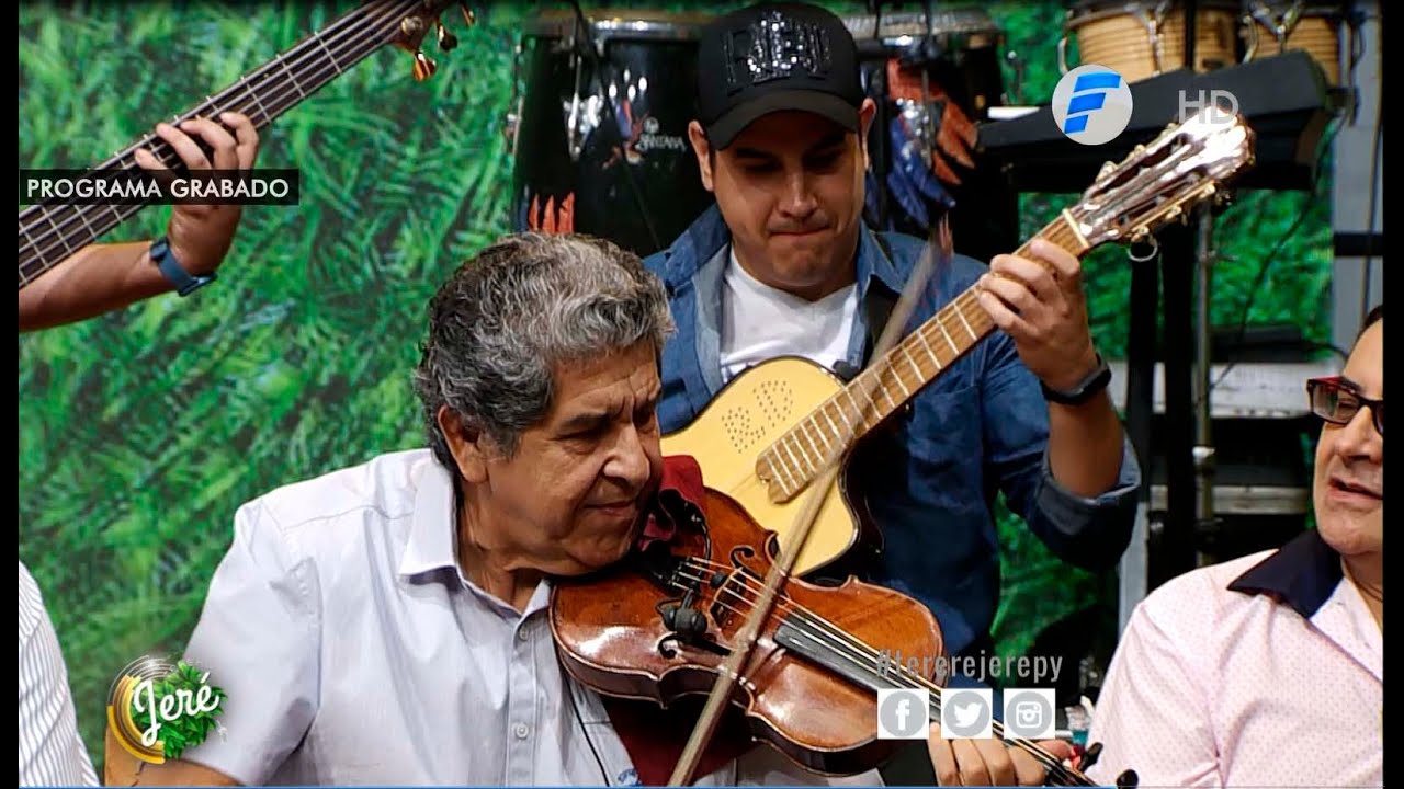 EL MAESTRO LUIS ÁLVAREZ EN LA PEÑA DE TERERE JERE - 3 DE MAYO