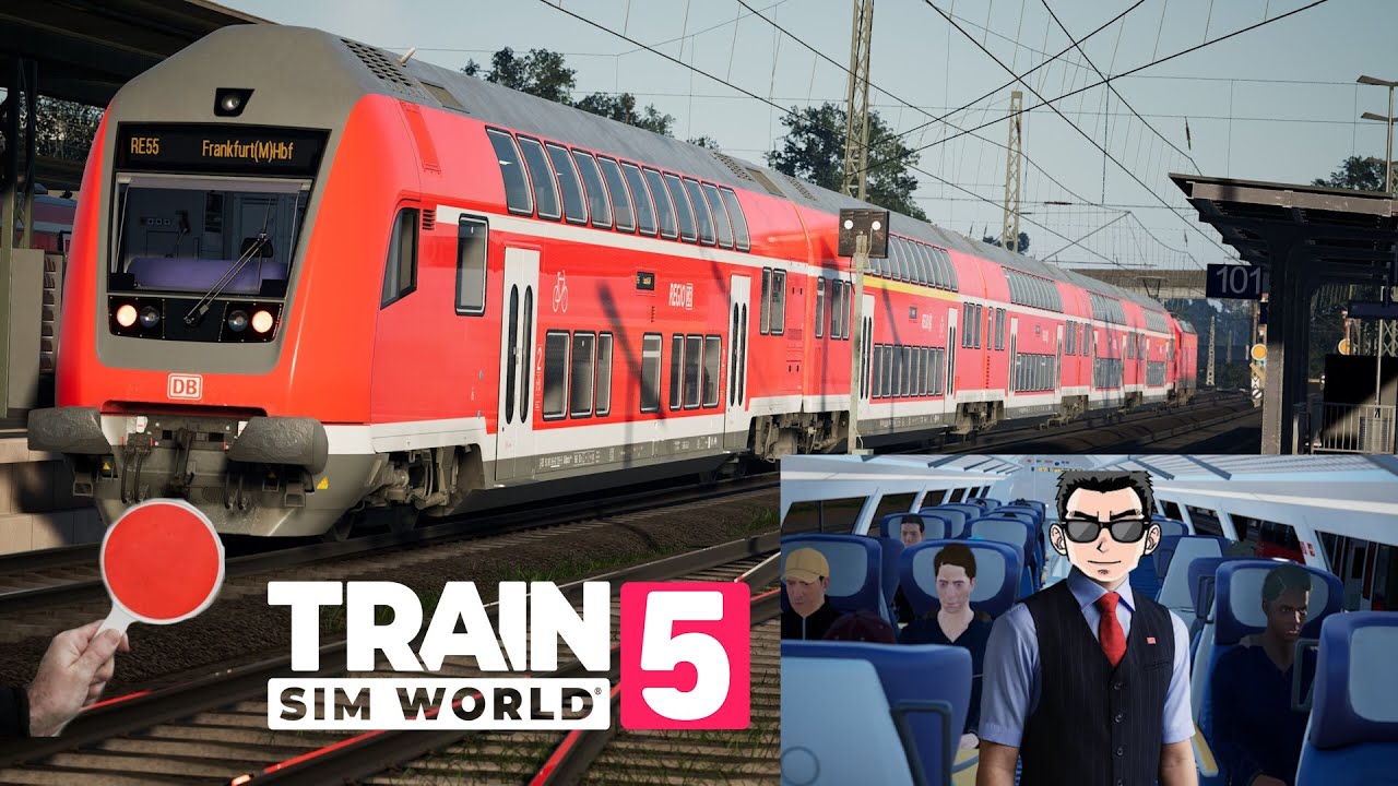 TSW 5 | Unterwegs als Zugbegleiter im RE55 Würzburg Hbf - Frankfurt(Main)Hbf | Frankfurt-Fulda
