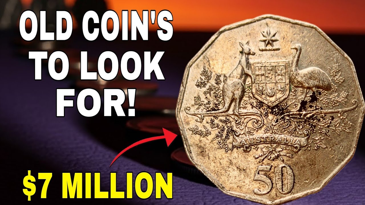 Most Rarest Australia 50 cents comamoratev  Coins Could Make You Millionaire! Valuable Old Coins To