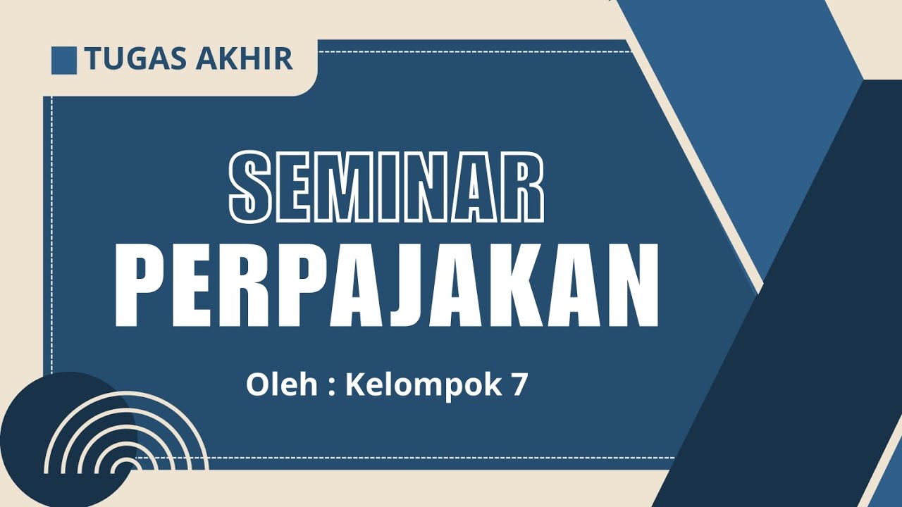 ANALISIS TRANSAKSI PT DIANA TEKSTIL - TUGAS AKHIR SEMINAR PERPAJAKAN