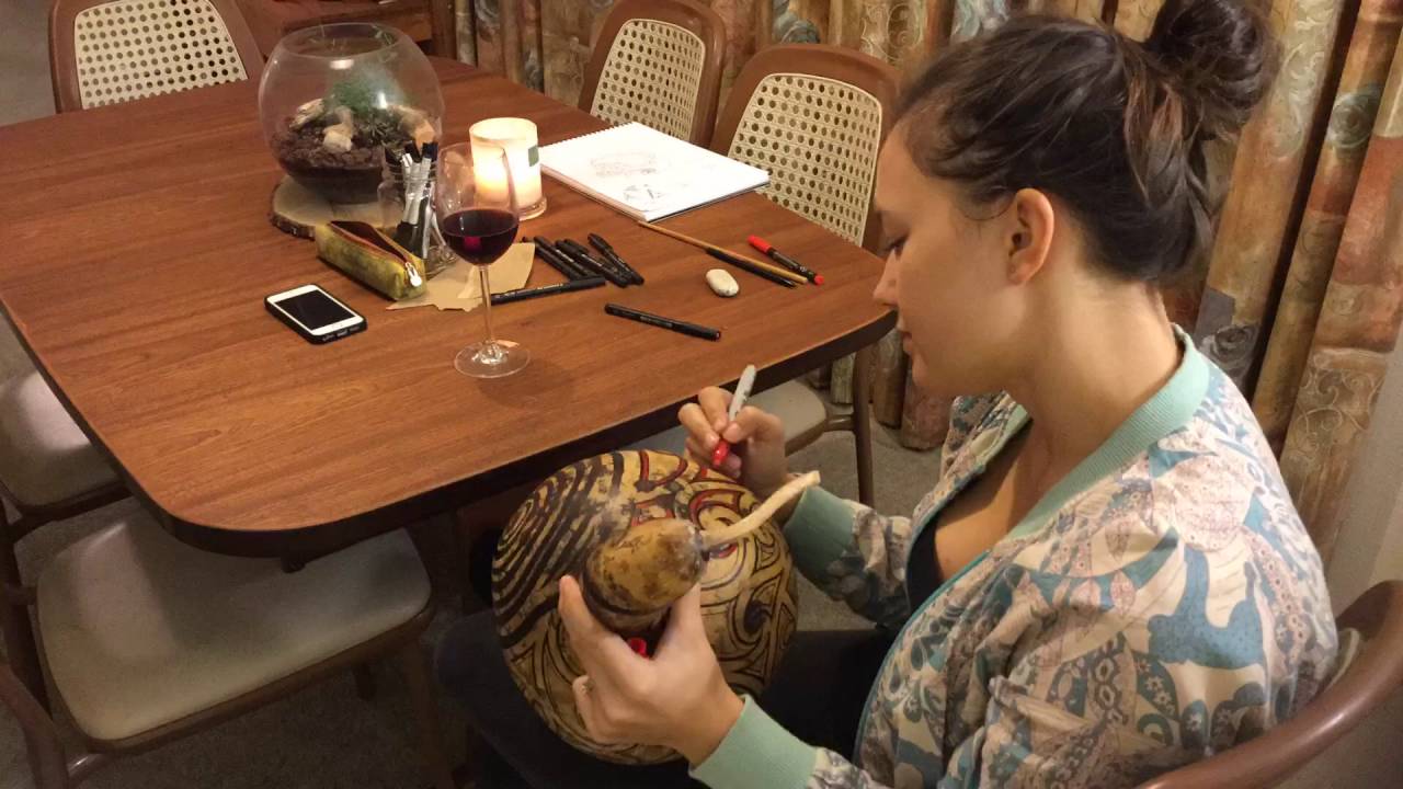 Maori Gourd Lamp Time Lapse