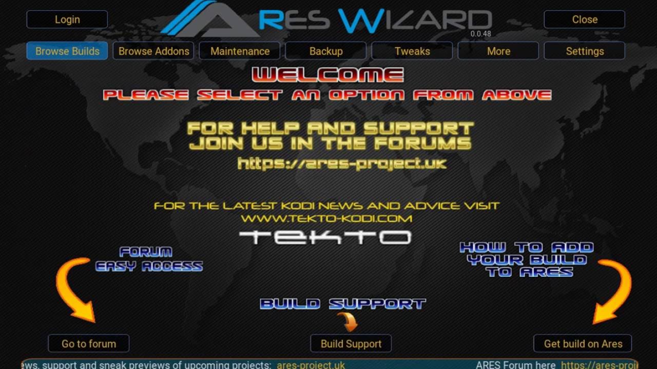 KODI AREWIZARD EASY SETUP AWESOME ADD-ON