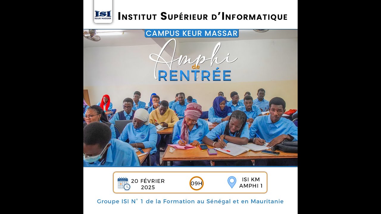 AMPHI DE RENTRÉE 2025