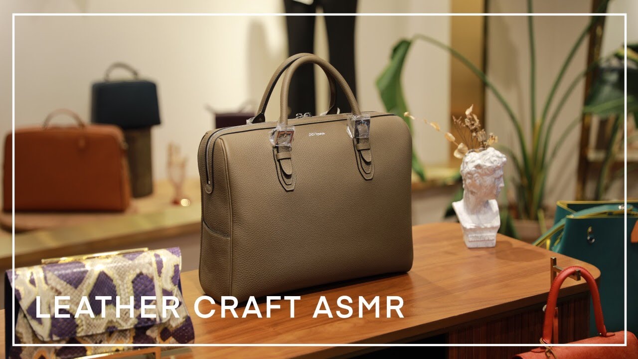 [ASMR] 보스턴백 만드는 소리 _특별한 주문제작 the sound of making a Boston bag _Special order production