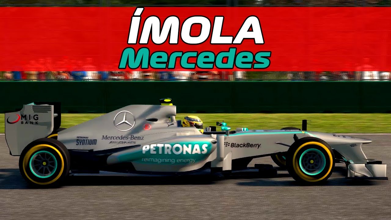 F1 2013 - CORRENDO em ÍMOLA de MERCEDES | Jogos Clássicos | #50K