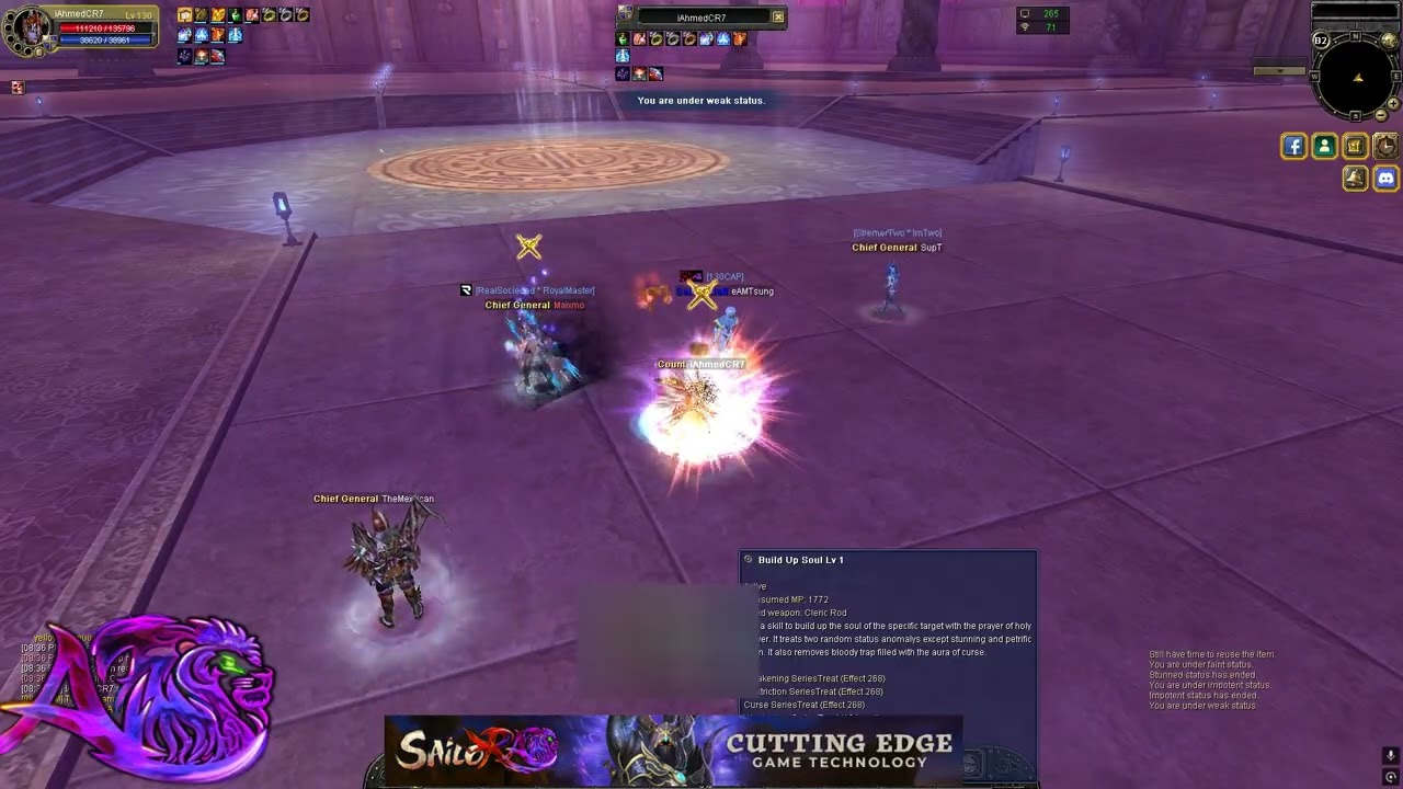 Sailor Online Arbian Dawn Beta PVP Tournament cap 130 warrior vs bow