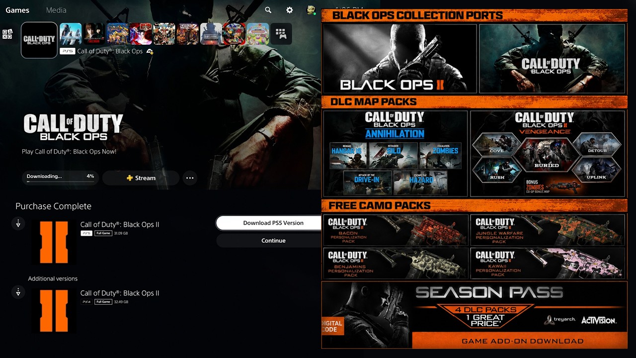 НОВЫЕ ПОРТЫ BLACK OPS 1 И 2 УЖЕ ВЫШЛИ! (ВСЕ цены, награды, DLC-контент и ДРУГОЕ!)