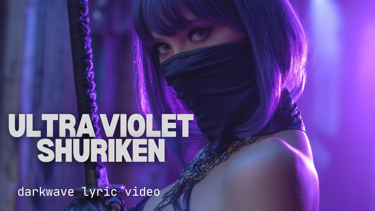 Ultraviolet Shuriken (Official Lyric Video) – Darkwave / Coldwave / Post-Punk