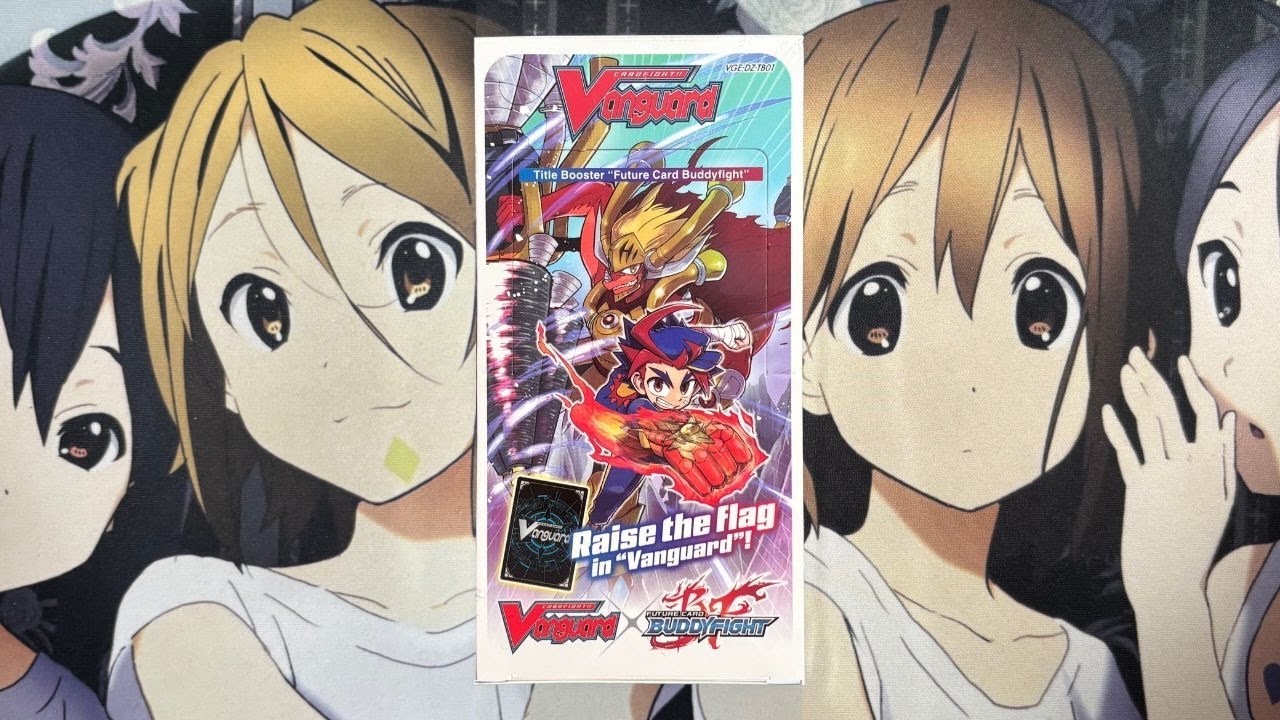 Открытие My Future Card Buddyfight Cardfight Vanguard Title Booster Box на английском языке