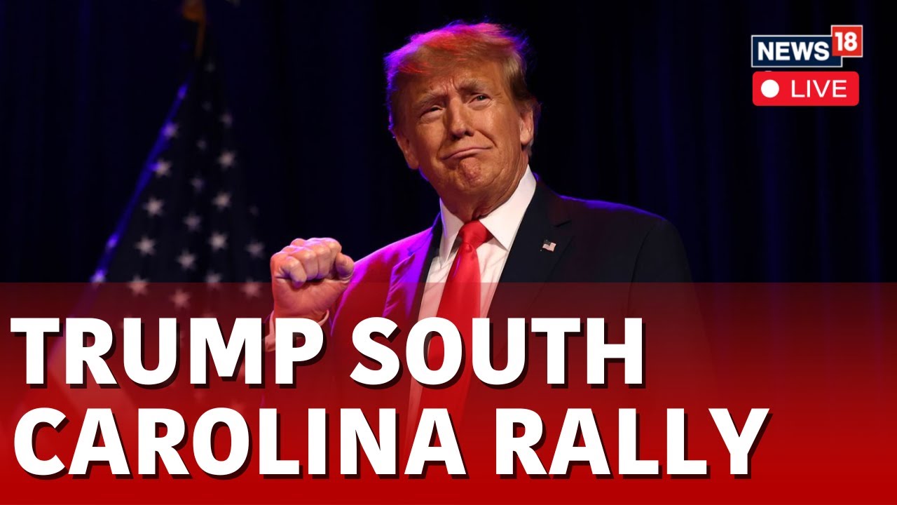 Trump South Carolina | Donald Trump Live At The Get Out Vote rally In North Charleston | N18L