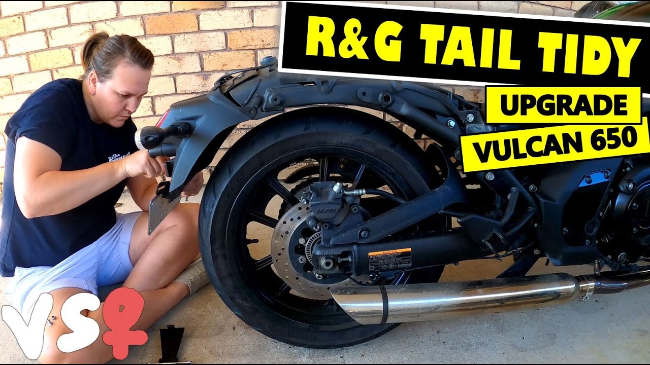 VS♀️ Installing an R&G Tail Tidy (Vulcan 650)