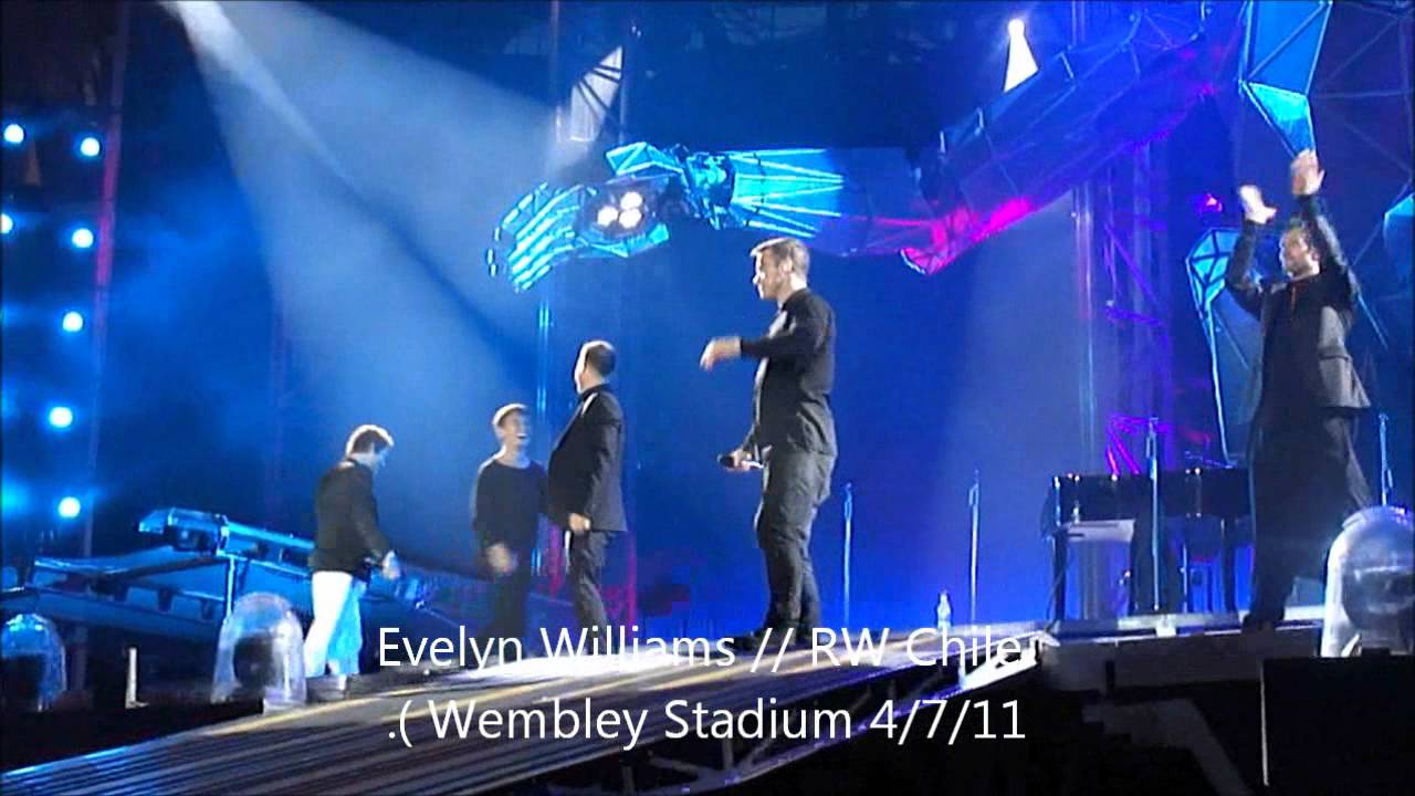 Take That Mix Old songs, live in Wembley (recorded by Evelyn Williams)
