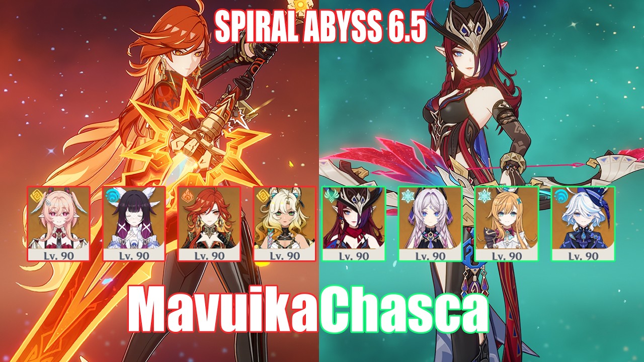 C0 Mavuika & C0 Chasca | Spiral Abyss 6.5 | Genshin Impact
