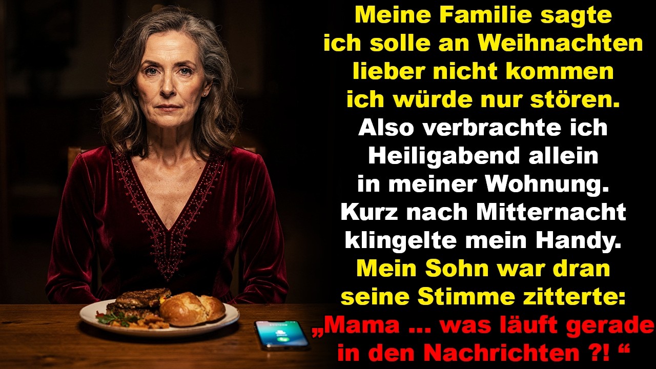 Zu Weihnachten war ich nicht erwünscht– einen Tag später erfuhr mein Sohn, dass ich Milliardärin bin