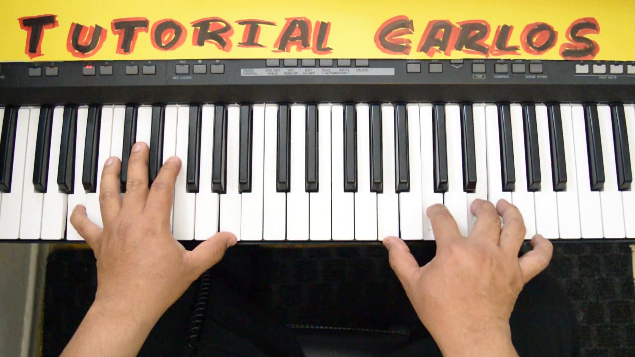 Libre Soy Barak ft. Alex Campos Piano Tutorial Carlos