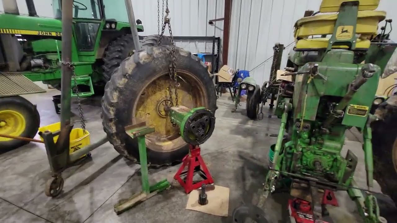 Советы и рекомендации по мосту и тормозам John Deere 4020