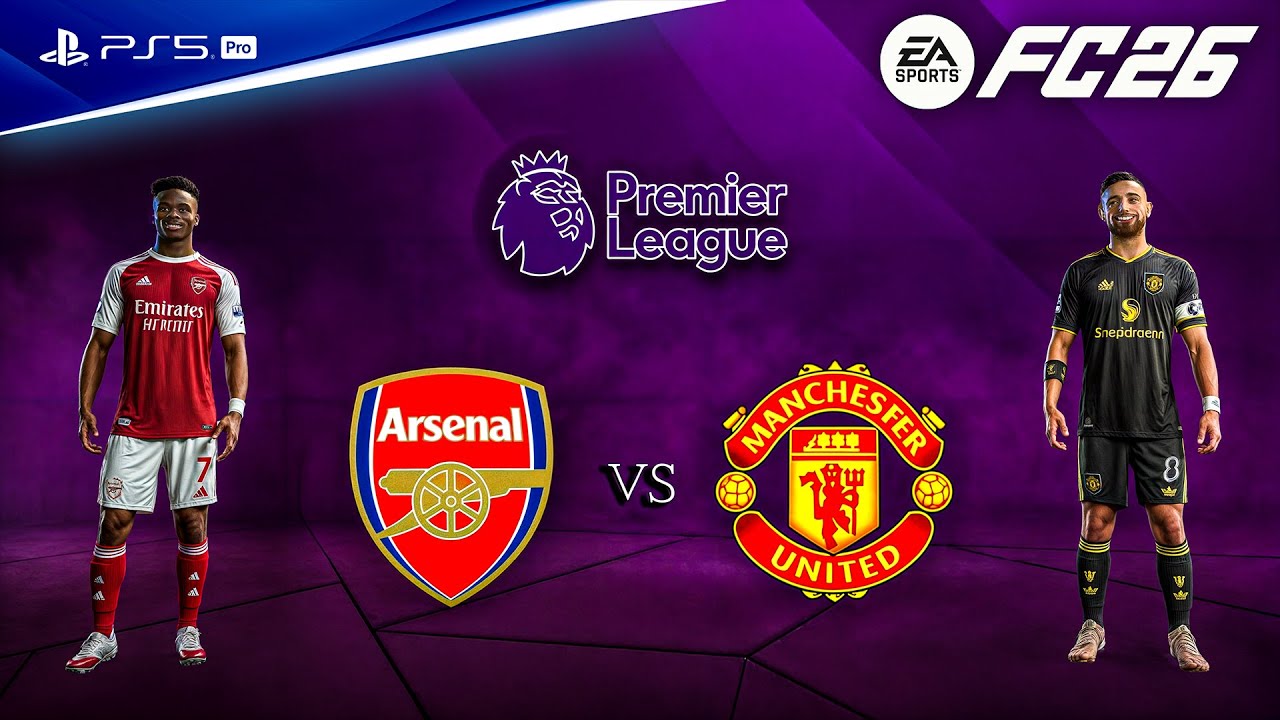 FC 26 - Arsenal vs. Man United - Premier League 25/26 Full Match | PS5™ Pro [4K60]