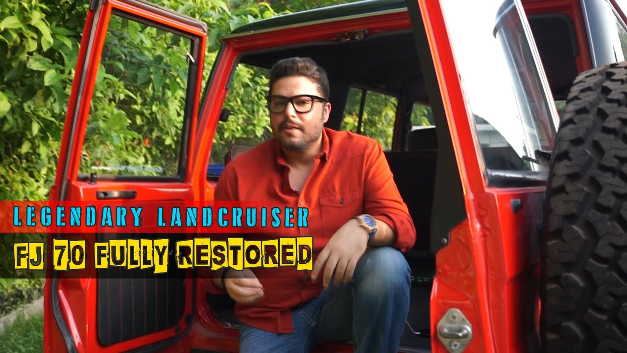 LEGENDARY LANDCRUISER FJ70 FULLY RESTORED ! PARAS SUNDA VLOGS !