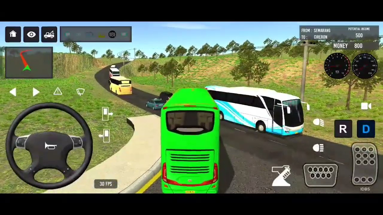 I PLAY BUS SIMULATOR INDONESIA GAME | BUS DRIVING SIMULATOR | 04/365 DAY CHALLENGE 