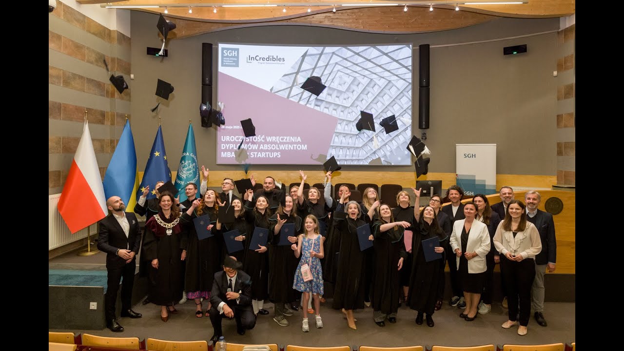 🎓 Graduacja 2. edycji MBA for Startups | SGH x InCredibles