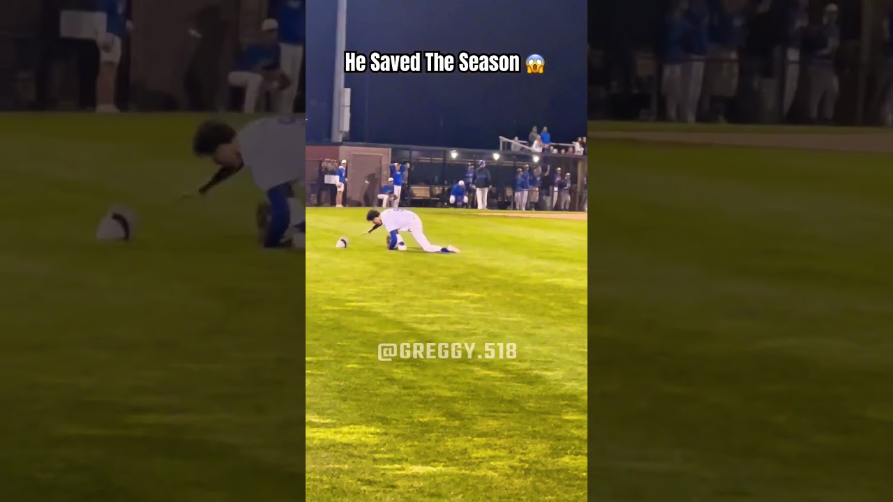 He saved the season 😱#baseball #sctop10 #mlb