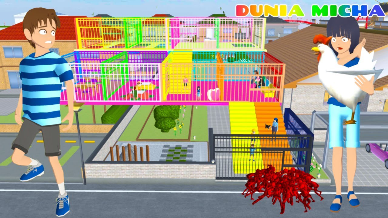Yuta Kesal Mio Pelihara Ayam Bau Malah Disembunyikan Ke Rumah Zombie Lava 😵‍💫🤯Sakura Simulator
