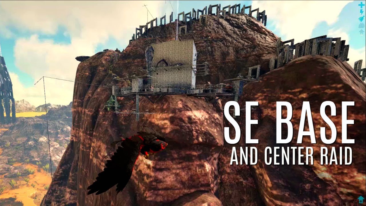OUR SCORCHED BASE and Pushing a Tek Base - Official 6 Man Tribes - ARK Survival