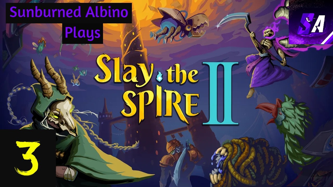 Sunburned Albino Plays Slay the Spire 2 Early Access - EP 3