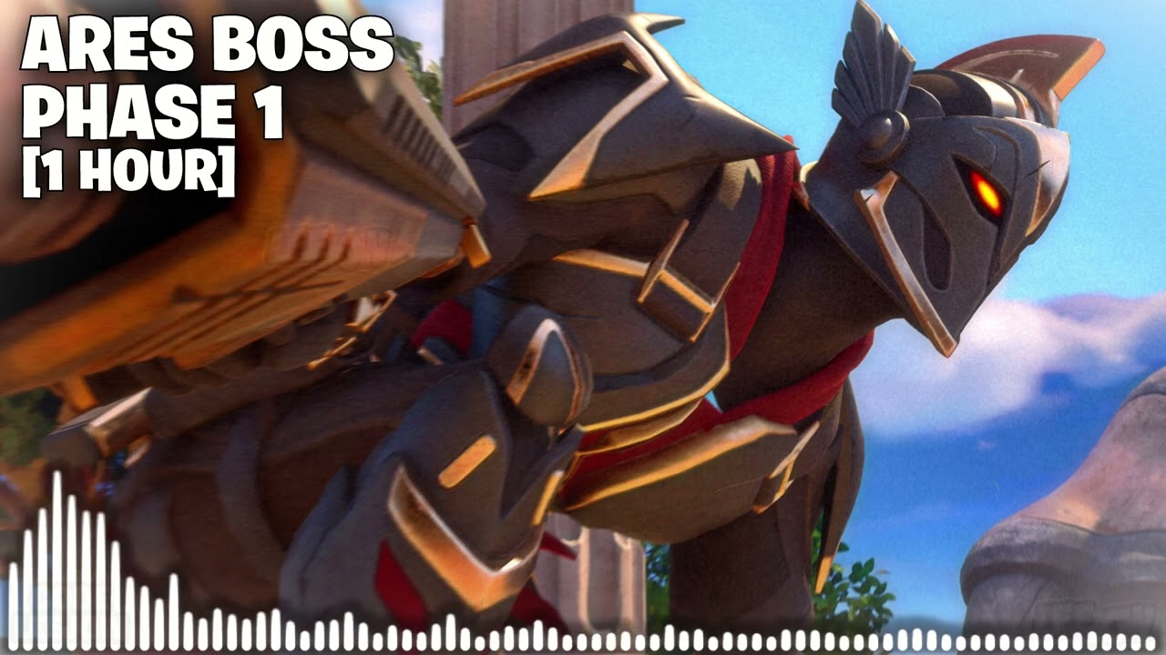 1 Hour Fortnite Ares Boss Music Phase 1 'Interrupted' (Chapter 5 Season 2) [Drums and Else]