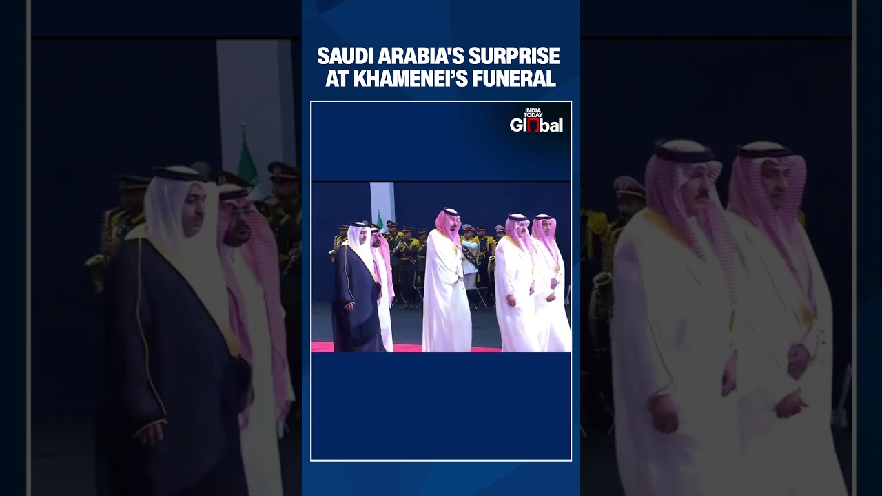 Saudi Arabia's Surprise Presence At Ayatollah Ali Khamenei's Funeral Raises Questions