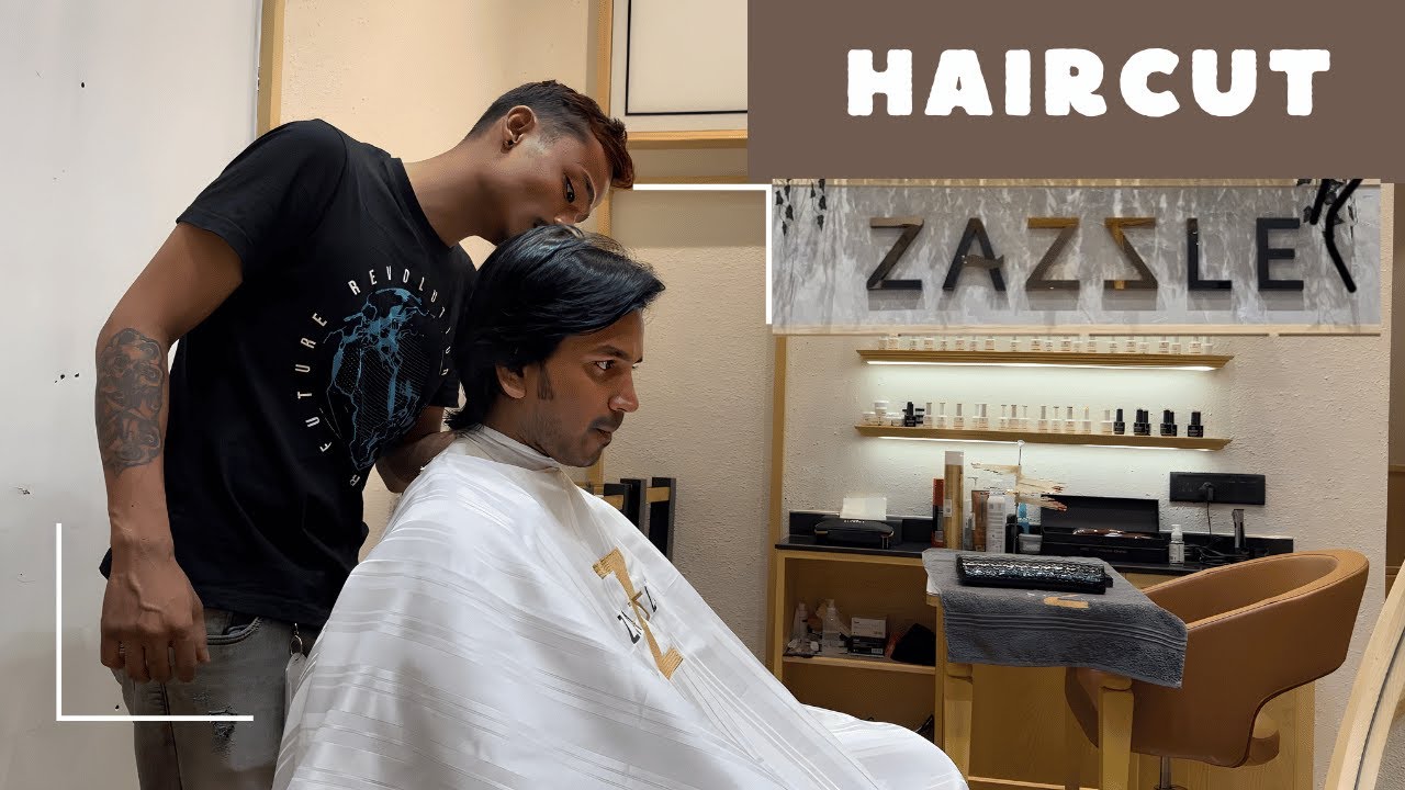 My first experience at Zazzle Salon 💇‍♂️ | VR mall Chennai