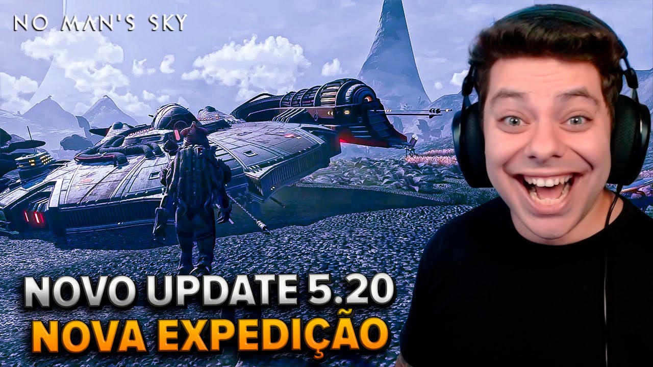 NOVO UPDATE de NO MAN'S SKY! NOVA NAVE e EXPEDIÇÃO 16 OS AMALDIÇOADOS - FASE 1 COMPLETA
