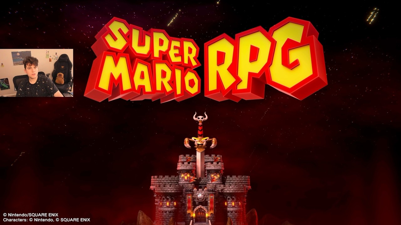 Super Mario RPG Finale Late Night Stream With LuckyPickle