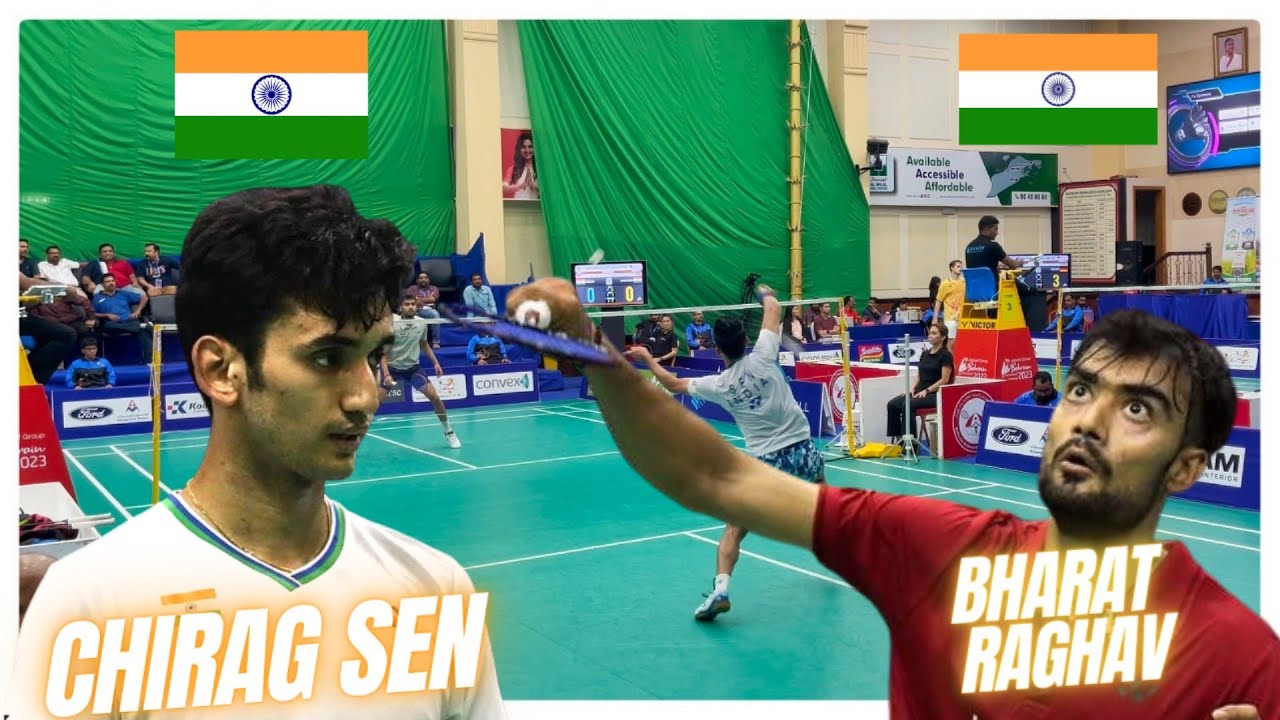 CHIRAG SEN VS BHARAT RAGHAV:AL SHARIF-BAHRAIN INTERNATIONAL BADMINTON CHALLENGE 2023 AT BKS