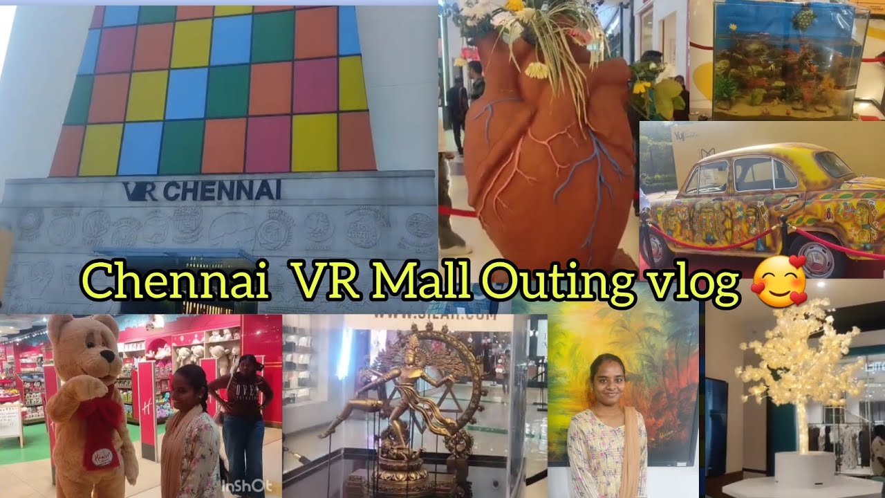 Chennai VR Mall Outing Vlog🥰 #outing #vrmallchennai 