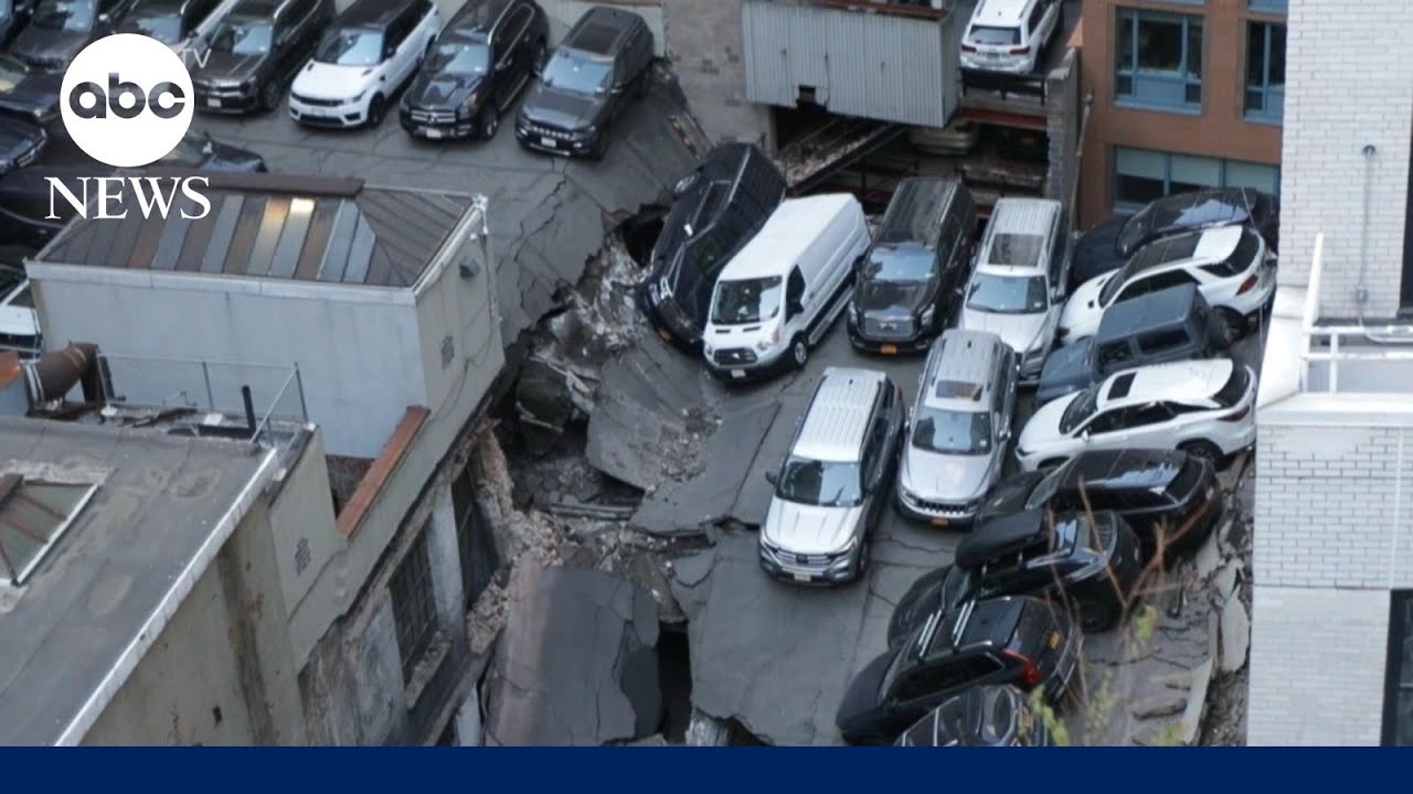 1 dead in Manhattan parking garage collapse
